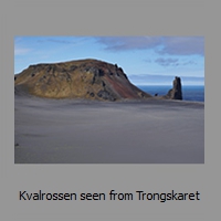 Kvalrossen seen from Trongskaret